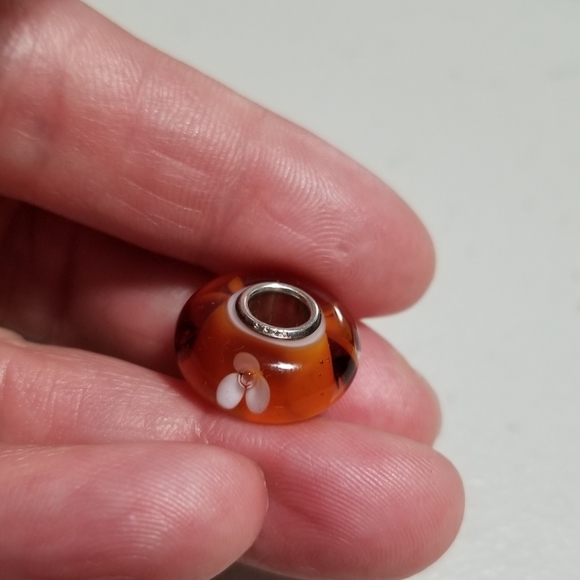 2 x Trollbeads OOAK Bubble Flowers - Picture 11 of 11